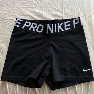 Black Nike Pro Shorts